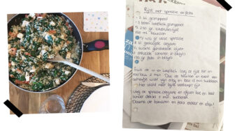 €5,- maaltijd: Zilvervliesrijst met heel veel lekkers